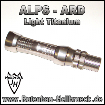ALPS Rollenhalter Modell ARD Gr. 18  - Light Titanium -